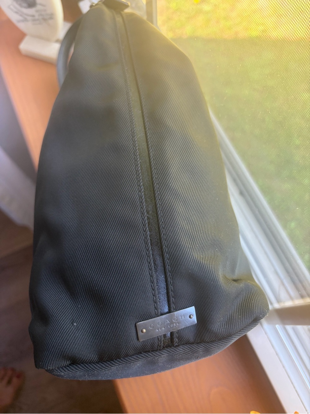 Vintage Coach Mercer Black Hobo Shoulder Bag - #7423 - Picture 2 of 6